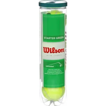 Tenis TENISOVÉ MÍČKY WILSON STARTER GREEN 4 KS
