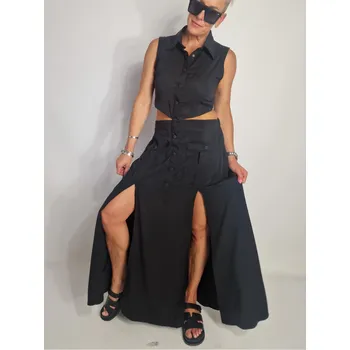 Dámské šaty JUST ANGELS Černé šaty BRIX Černá, S