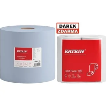 Papírový kapesník Ručníky papírové Katrin Classic L2 464118, dvouvrstvé, 2 ks, akce s dárkem