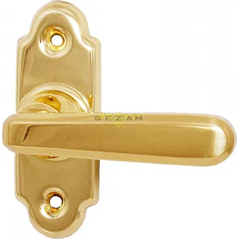 Okenní klika INDIVIDUAL půloliva lesklá mosaz