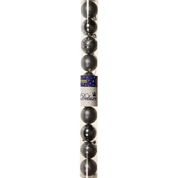 Vánoční dekorace EverGreen Vánoční koule 10 cm - antik, 6 ks Nové