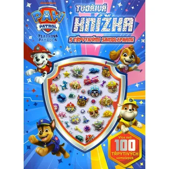 Tlapková patrola - Tvořivá knížka s třpytivými samolepkami - Kolektiv
