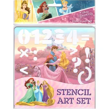 omalovánky Zábavné šablony-Princezny - Walt Disney