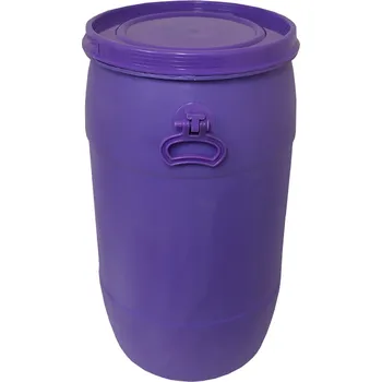 Plastový sud 90l - zaklapávací s víkem, s madly