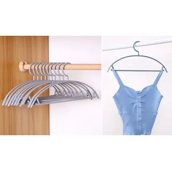 Věšák Věšák na oblečení 38x17 cm ŠEDÝ - 1 ks