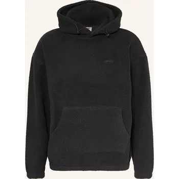 Pánské oblečení Levi's® Pánská Fleecová Mikina S Kapucí, černá, M