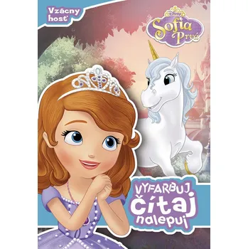 Sofia prvá - Vyfarbuj, čítaj, nalepuj - Kolektiv