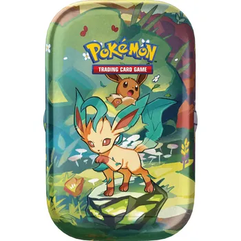Sběratelská karetní hra Pokémon TCG Prismatic Evolutions Mini Tin - Leafeon
