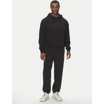 Pánské oblečení HUGO Mikina Dacorolo 50534947 Černá Relaxed Fit XL