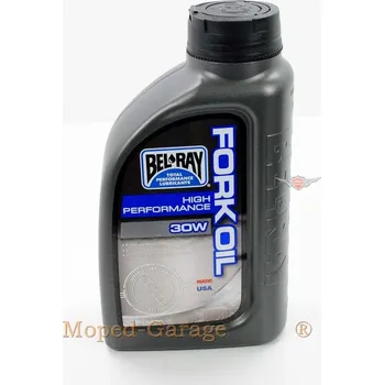 Hydraulický olej Bel-Ray Láhev BEL RAY minerálního oleje do vidlice 1 l 30W pro moped, moped, mokick