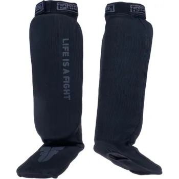 Chránič holeně pro bojový sport CHRÁNIČE HOLENÍ A NÁRTŮ FIGHTER BLACK Barva: Černá, Velikost: XL