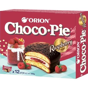 Choco Pie Malinovy 12*30g Orion