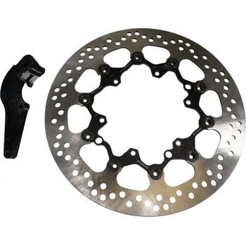 Motodíl NG přední brzdový kotouč s adaptérem OVERSIZE (320X127X5) KTM EXC / SIX DAYS 450 / 500 / 530 09-25, EXC / SM 150 / 250 / 300 19-25, EXC 125 SIX DAYS 10-17 (NG725K11; NG725KOV11) - POWYSTAWOWA - stopy montážU (NG přední brzdový kotouč s adaptérem OVERSIZE)