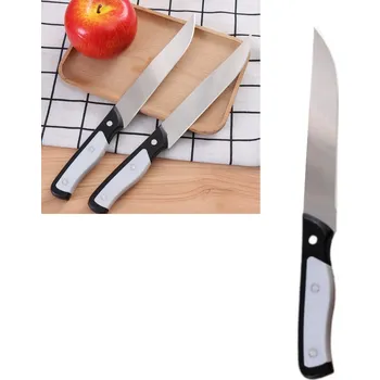 Kuchyňský nůž s černým a krémovým plastovým rukojetí 13,8 cm – 1 ks