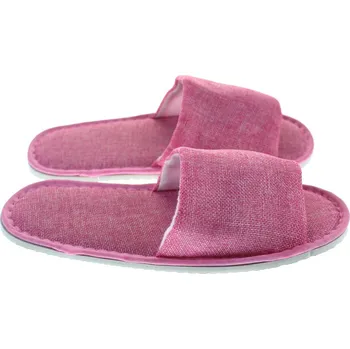 Dámské pantofle Univerzální pantofle s otevřenou špičkou RŮŽOVÉ