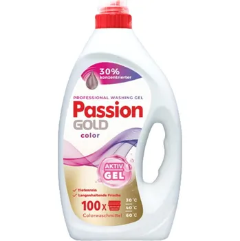 Prací prostředek Passion Gold – gel na praní BAREVNÝCH tkanin 4 l (100 praní)