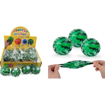 POP IT Antistresová hračka, mačkátko ARBUZ zelené kuličky 6 cm - 1 ks