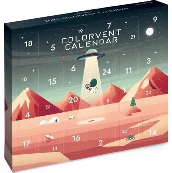 Kalendář Colorverse Adventní kalendář Inkoustový 2025