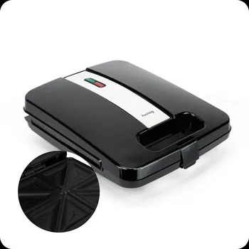 Toustovač Sendvičovač Huslog pro 4 sendviče 1800W černý