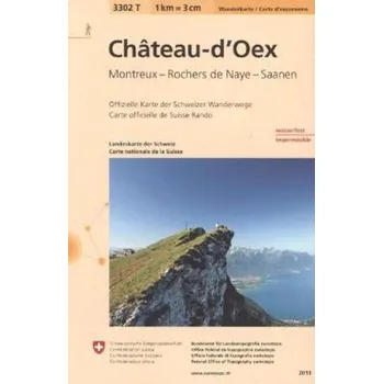 Landeskarte der Schweiz Château-d'Oex