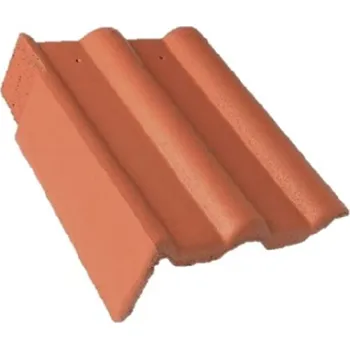 Střešní krytina Taška krajní levá BRAMAC Classic Protector Plus -cihlově červená