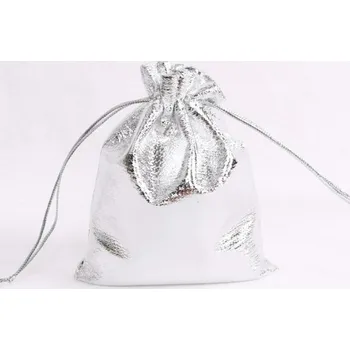 Šperkovnice Pouzdro na šperky, dárek 16x11 cm STŘÍBRNÉ