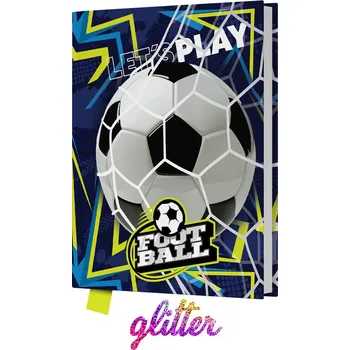 Blok Memoriál JUNIOR 14x18 cm, 80 listů - Hrajeme fotbal