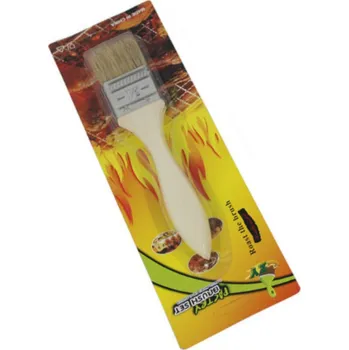 Příslušenství pro gril Dřevěný štětec na grilování 17 cm