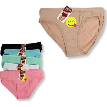 Kalhotky Dámské kalhotky FASHION jednobarevné, hladké Smajlík č.: 038 - 1 ks
