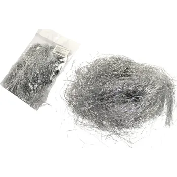 Dekorace ANIELSKI WŁOS ve fólii 10 g STŘÍBRNÁ