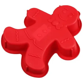 Forma na pečení Silikonová forma na pečení PERNÍKOVÝ LUDEK 27x20,5 cm