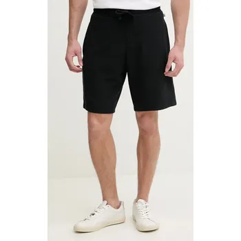 Pánské kraťasy Kraťasy BOSS Rib Shorts 50527391 černá 99X, vel. L