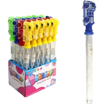 Bublifuk Mýdlové bubliny AUTO 100 ml 36,5x2 cm MIX BAREV
