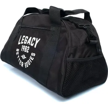 Sportovní taška Better Bodies LEGACY GYM BAG BLACK – sportovní taška Better Bodies černá