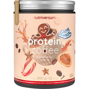 Káva Nutriversum Protein Coffee (360 g, Perník)