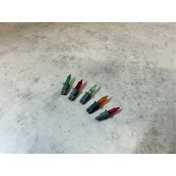 Vánoční dekorace Ornex Vánoční žárovky náhradní 5V 0,120A 0,60W barevné