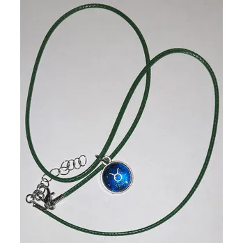 Bižuterie-Bužírka na krk s přívěskem 006