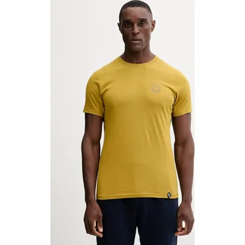 Pánské oblečení Bavlněné tričko LA Sportiva Circle Logo ZACT189 zelená 19X, vel. S