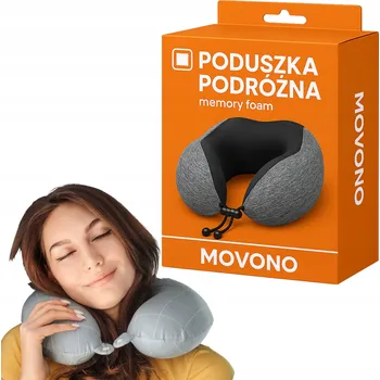 Polštář Cestovní sada: 3D Polštář z paměťové pěny, potápěčské brýle na oči a špunty do uší