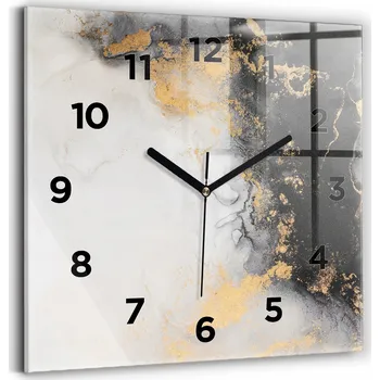 Hodiny Nástěnné hodiny Wallfluent černé 30 cm