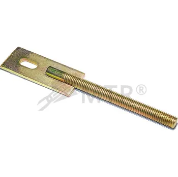 MTR Profil plotový rovný M12x185mm žlutý Zn