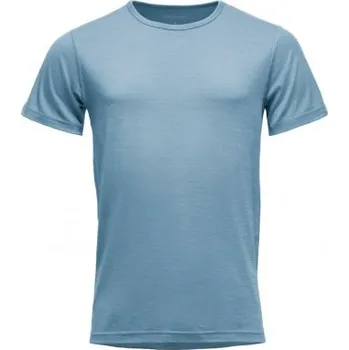 Pánské tričko Merino tričko Breeze Plus, Devold, Světle modré, L
