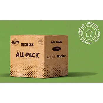 Hnojivo Hnojivo BioBizz All-Pack Indoor - sada organických hnojiv, 6×250ml