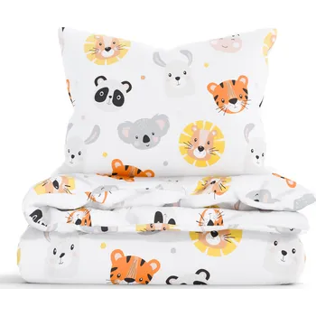 Povlečení Bavlněné povlečení Renforcé – Zvířátka v Zoo