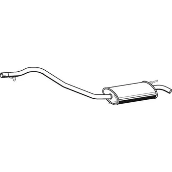 Zadní díl výfuku Starline Koncový díl výfuku 42.36.400