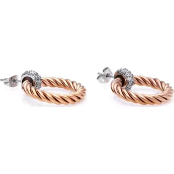 Náušnice Náušnice 6509, růžové zlacení SER.6509