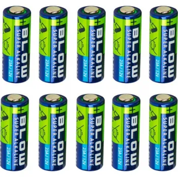 Článková baterie Baterie BLOW do pilotů alarmů 12V 23A 10ks