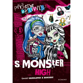omalovánky Monster High-Příšerné aktivity s Monster High - Mattel