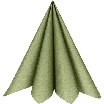 Papírový ubrousek Santex Ubrousky Rainbow zelené 40x40 20ks