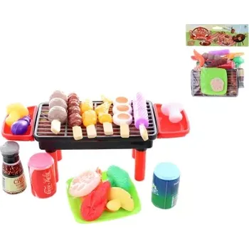 Dětská kuchyňka Sada jídla s grilem pro děti